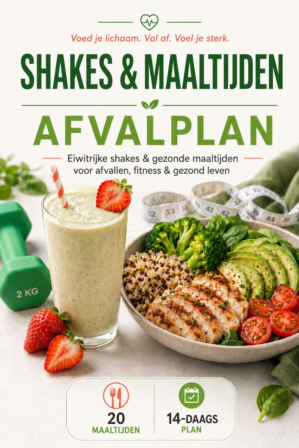 Shakes & Maaltijden Afvalplan e-book